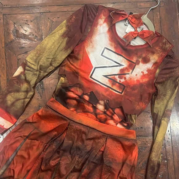 Youth Zombie Cheerleading Coatume - Picture 1 of 7